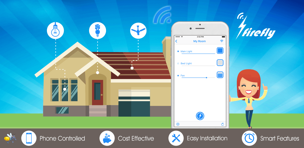 Firefly Home Automation India - WiFi Smart Switch | STRINGS